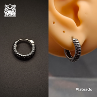 NEW Piercing Lobulo Acero Inoxidable - Style 001 (1mm;12mm) (18G)