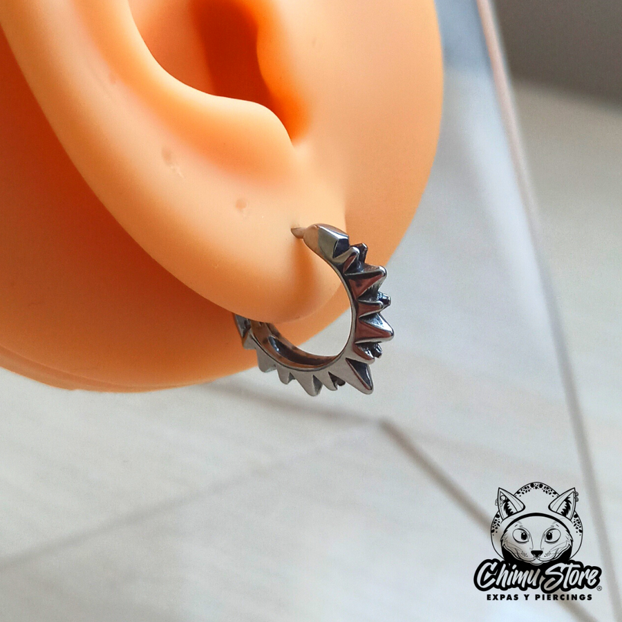 Piercing Lobulo Acero Inoxidable - Puntas