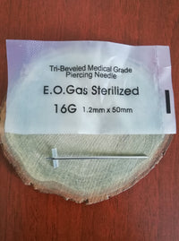 Agujas Americanas Acero Quirúrgico - Esterilizadas 14G, 16G, 18G y 20G